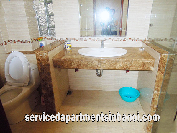 Cho thuê căn hộ dịch vụ 2 phòng ngủ giá rẻ tại đường Lạc Long Quân, quận Tây Hồ 10