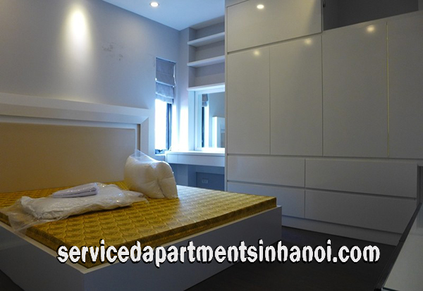 Cho thuê căn hộ dịch vụ hoàn toàn mới hai phòng ngủ tại phố Đặng Thai Mai, Tây Hồ 4