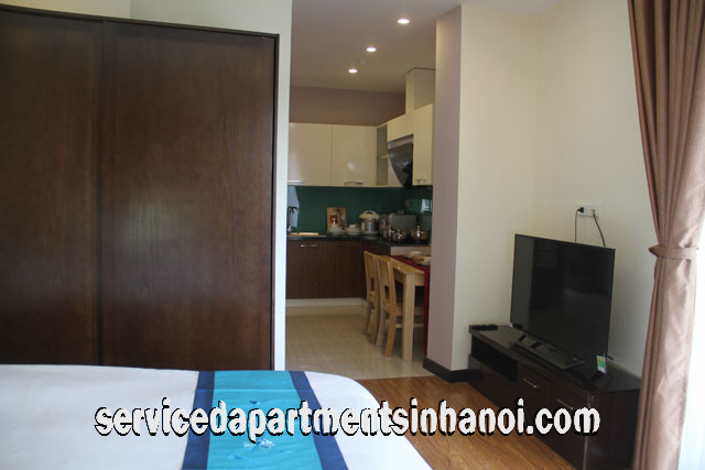 Căn hộ dịch vụ hiện đại 1 phòng ngủ cho thuê trên đường Âu Cơ, quận Tây Hồ 6