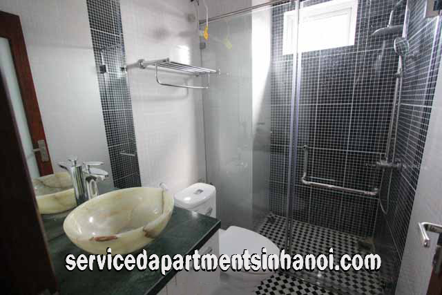 Cho thuê căn hộ dịch vụ hoàn toàn mới với 2 phòng ngủ tại đường Âu Cơ, quận Tây Hồ 10