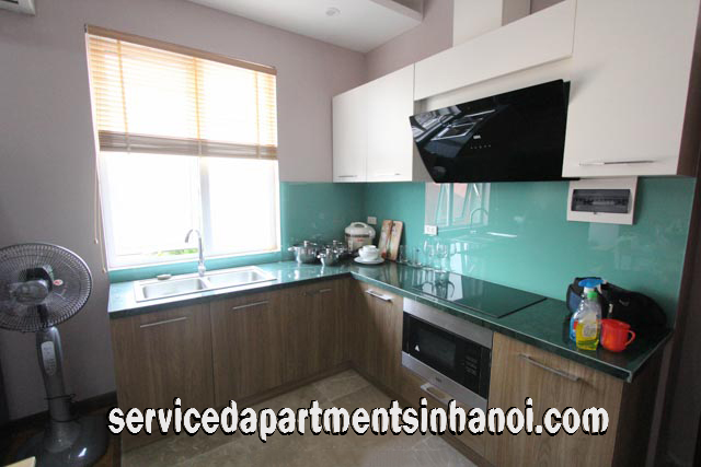 Cho thuê căn hộ dịch vụ hiện đại 2 phòng ngủ tại quận Tây Hồ, gần Hồ Tây 2