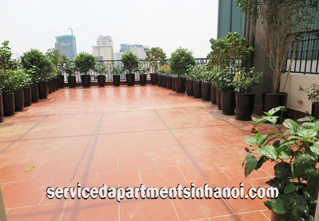 Cho thuê căn hộ dịch vụ hoàn toàn mới 1 phòng ngủ tại phố Ling Lanh, quận Ba Đình 6