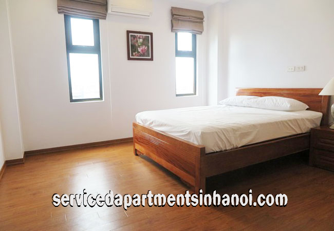 Cho thuê căn hộ dịch vụ hoàn toàn mới 1 phòng ngủ tại phố Ling Lanh, quận Ba Đình 9