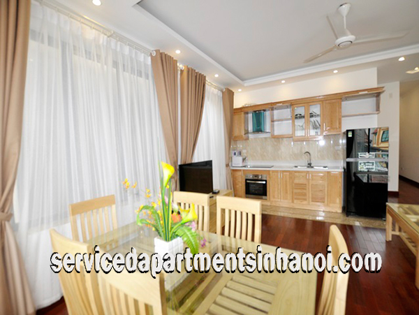 Cho thuê căn hộ dịch vụ 1 phòng ngủ hiện đại, tươi sáng tại Tô Ngọc Vân, Tây Hồ 3