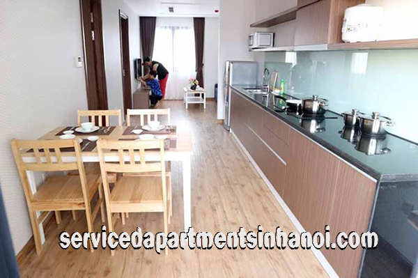 Căn hộ dịch vụ không gian rộng và tươi sáng, cho thuê tại phố Lý Nam Đế, Hoàn Kiếm 3