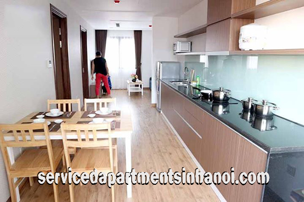 Căn hộ dịch vụ không gian rộng và tươi sáng, cho thuê tại phố Lý Nam Đế, Hoàn Kiếm 4