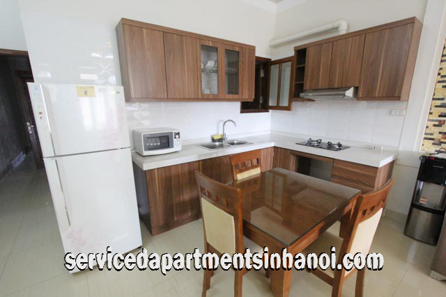 Căn hộ dịch vụ tiện nghi với 2 phòng ngủ cho thuê gần hồ Tây,quận Tây Hồ 3
