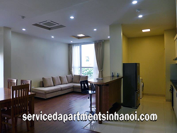 Cho thuê căn hộ dịch vụ 2 phòng ngủ không gian tươi sáng tại quận Tây Hồ 1