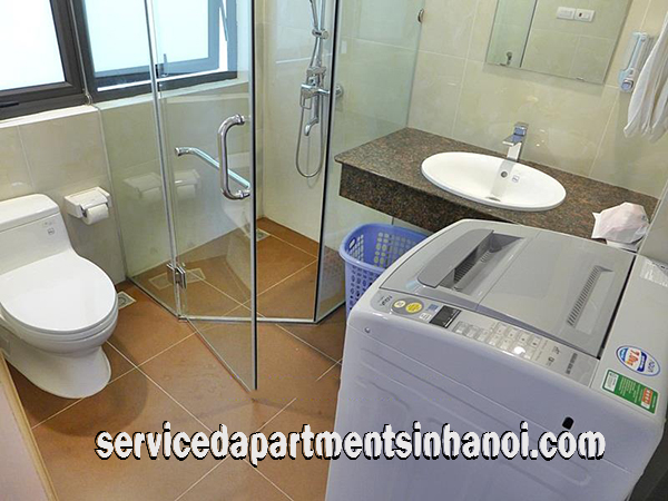 Cho thuê căn hộ dịch vụ 1 phòng ngủ hoàn toàn mới tại quận Hai Bà Trưng 1