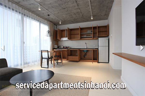 Cho thuê căn hộ dịch vụ hoàn toàn mới 2 phòng ngủ tại đường Lê Duẩn, quận Đống Đa 3