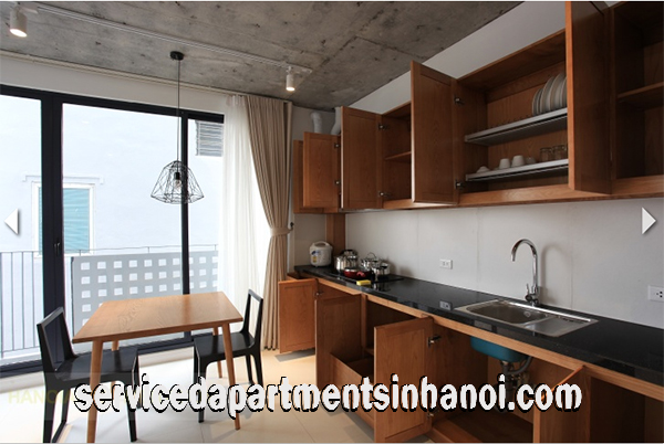 Cho thuê căn hộ dịch vụ hoàn toàn mới 2 phòng ngủ tại đường Lê Duẩn, quận Đống Đa 9