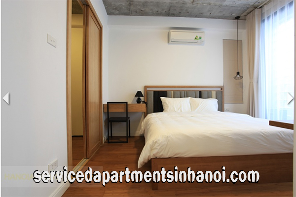 Cho thuê căn hộ dịch vụ hoàn toàn mới 2 phòng ngủ tại đường Lê Duẩn, quận Đống Đa 3