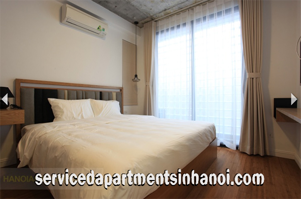 Cho thuê căn hộ dịch vụ hoàn toàn mới 2 phòng ngủ tại đường Lê Duẩn, quận Đống Đa 4