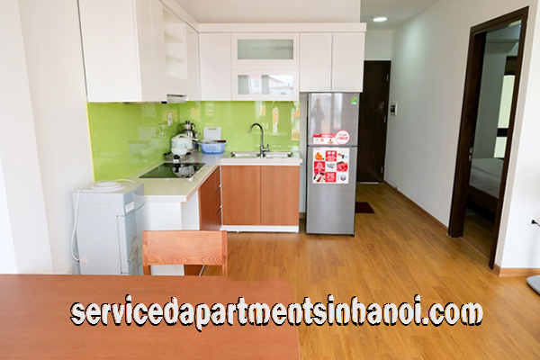 Cho thuê căn hộ dịch vụ 1 phòng ngủ tại đường Nghi Tàm, quận Tây Hồ, có ban công lớn 5