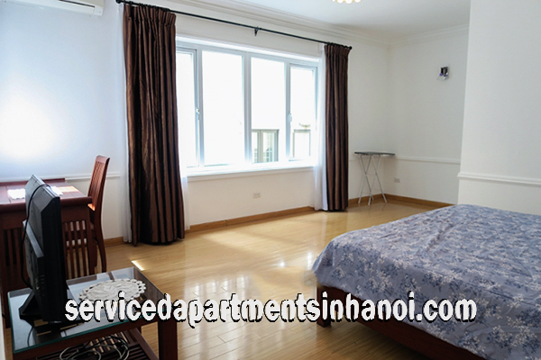 Căn hộ dịch vụ 3 phòng ngủ cho thuê ngay tại làng Yên Phụ, quận Tây Hồ 7
