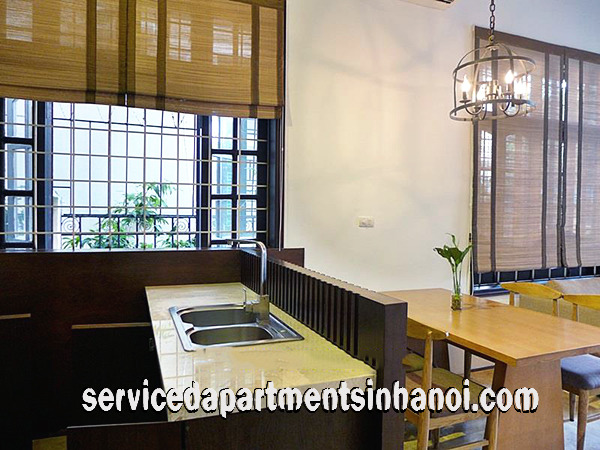 Căn hộ dịch vụ hất lượng cao hai phòng ngủ cho thuê ở khu vực Xóm Chùa, Tây Hồ 4