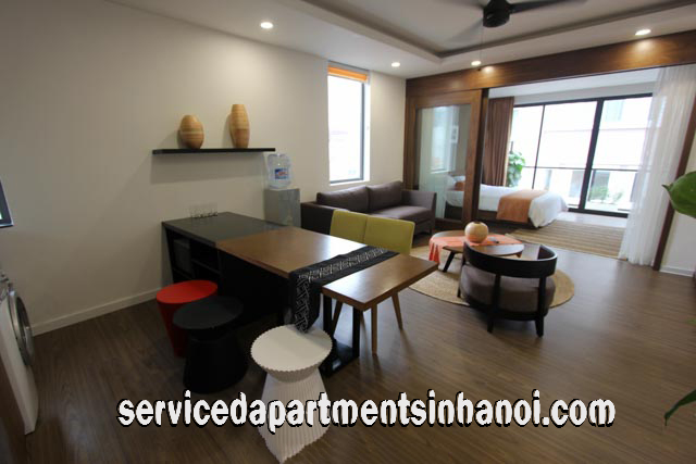 Cho thuê căn hộ dịch vụ mới 1 ngủ tại tòa Rose Boutique Building, Hoàn Kiếm 1
