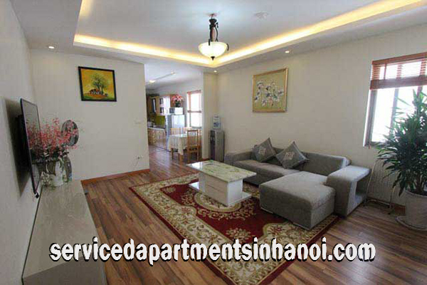 Cho thuê căn hộ mới hai phòng ngủ ở quận Hai Bà Trưng, Gần Vincom 3