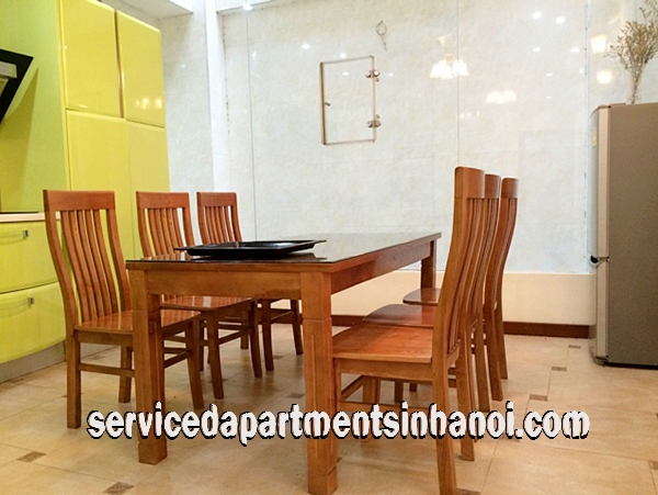 Căn hộ dịch vụ hiện đại 3 phòng ngủ cho thuê tại đường Thụy Khuê, quận Ba Đình 3