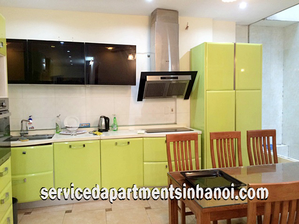 Căn hộ dịch vụ hiện đại 3 phòng ngủ cho thuê tại đường Thụy Khuê, quận Ba Đình 4