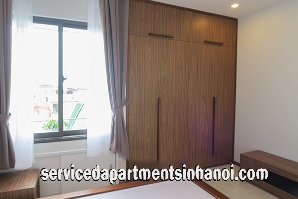 Căn hộ dịch vụ hoàn toàn mới 2 phòng ngủ cho thuê tại đường Đặng Thai Mai, quận Tây Hồ 2