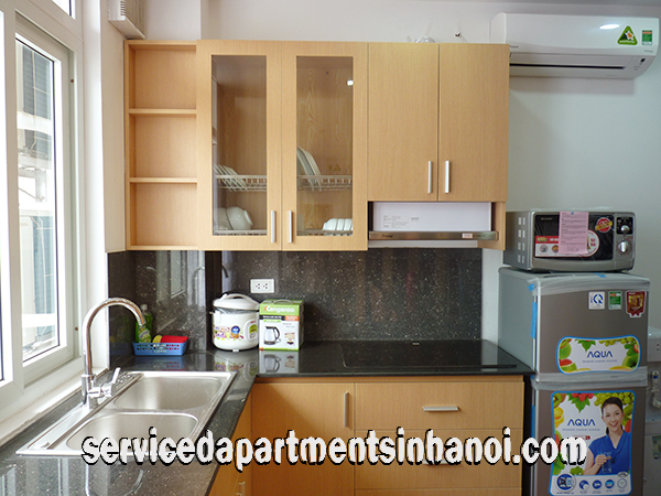 Căn hộ dịch vụ giá rẻ 1 phòng ngủ cho thuê tại đường Huỳnh Thúc Kháng, quận Đống Đa 3