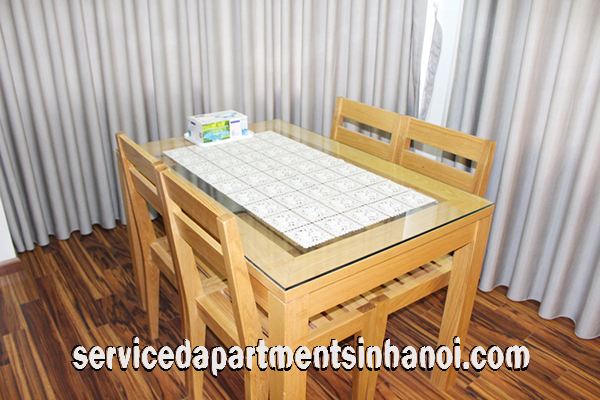 Cho thuê căn hộ dịch vụ mới 2 ngủ gần đường Láng Hạ, quận Đống Đa 4