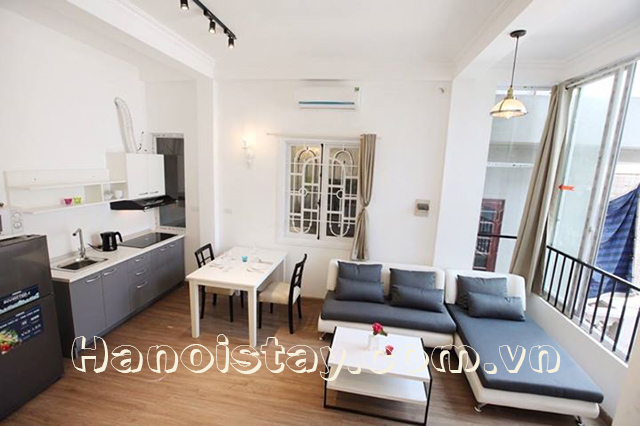 Cho thuê căn hộ hiện đại 1 phòng ngủ Tây Hồ 2
