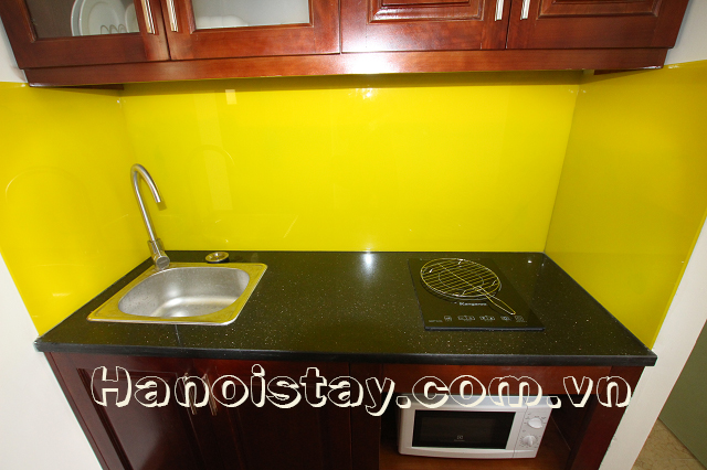 Cho thuê căn hộ 1 phòng ngủ gần Quần Ngựa Ba Đình 9