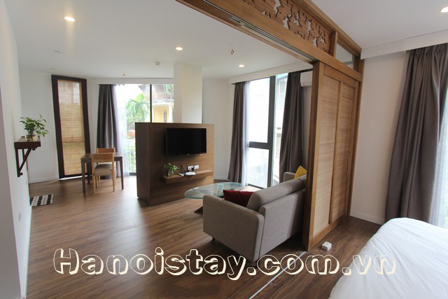 Cho thuê căn hộ dịch vụ đầy đủ nội thất tại phố Đào Tấn, Ba Đình 3
