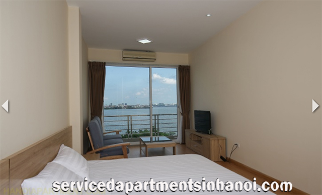 Cho thuê căn hộ dịch vụ, có view mặt Hồ Tây, quận Tây Hồ 2