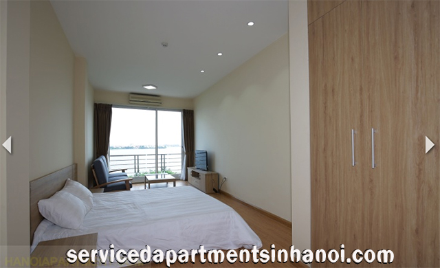 Cho thuê căn hộ dịch vụ, có view mặt Hồ Tây, quận Tây Hồ 3