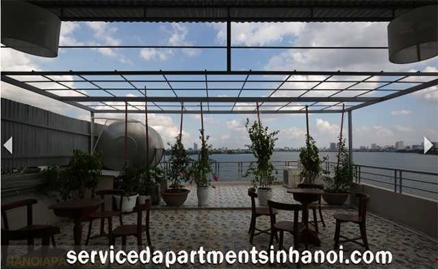 Cho thuê căn hộ dịch vụ, có view mặt Hồ Tây, quận Tây Hồ 4