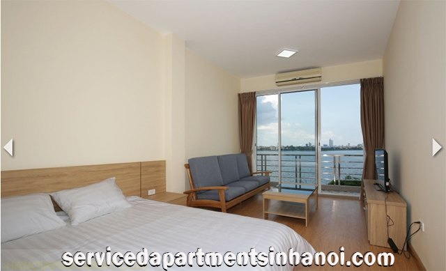 Cho thuê căn hộ dịch vụ, có view mặt Hồ Tây, quận Tây Hồ 1