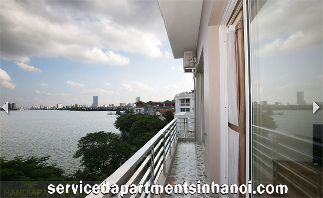 Cho thuê căn hộ dịch vụ, có view mặt Hồ Tây, quận Tây Hồ 4