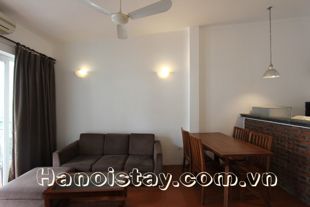 Căn hộ dịch vụ 1 phòng ngủ full nội thất cho thuê tại Tô Ngọc Vân, Tây Hồ 2