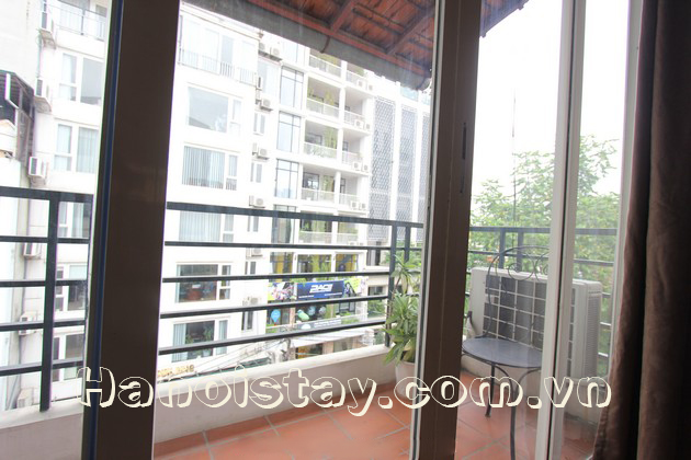 Căn hộ dịch vụ 1 phòng ngủ full nội thất cho thuê tại Tô Ngọc Vân, Tây Hồ 9