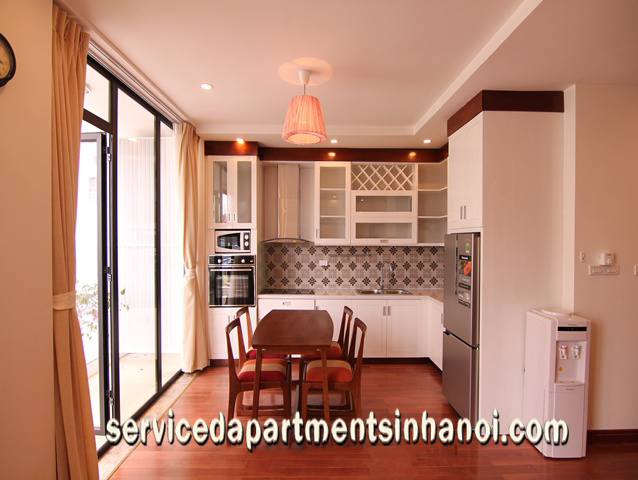 Cho thuê căn hộ dịch vụ 2 phòng ngủ tại Tây Hồ 2