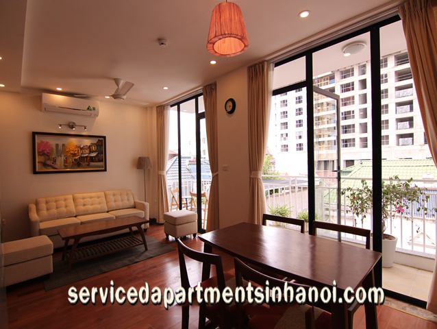 Cho thuê căn hộ dịch vụ 2 phòng ngủ tại Tây Hồ 4