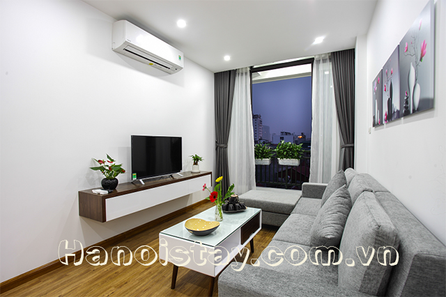 Cho thuê căn hộ dịch vụ 1 phòng ngủ tại phố Phan Kế Bính, Ba Đình 1