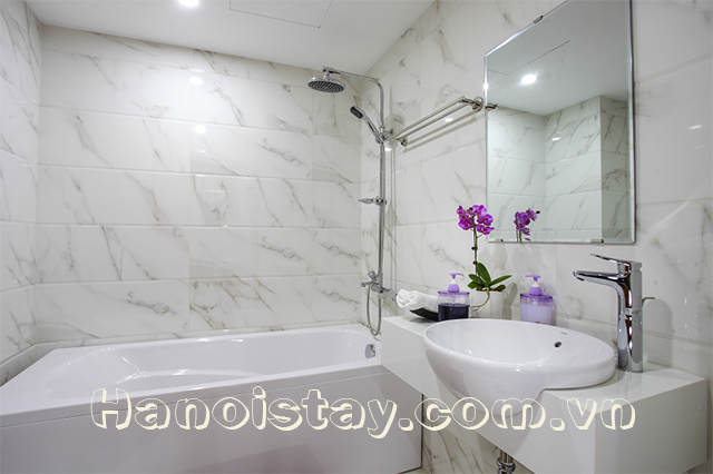 Cho thuê căn hộ dịch vụ 1 phòng ngủ tại phố Phan Kế Bính, Ba Đình 2