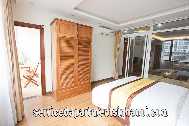 Cho thuê căn hộ dịch vụ mới 2 ngủ gần đường Xã Đàn, Đống Đa 7