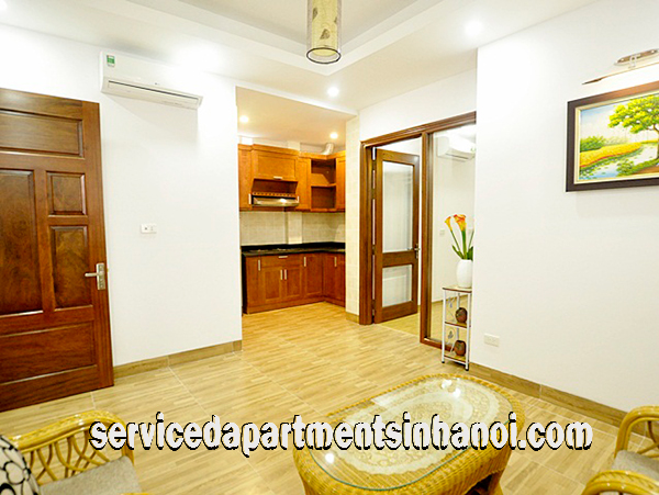 Cho thuê căn hộ 1 phòng ngủ phố Láng Hạ gần Triển Lãm Giảng Võ 2