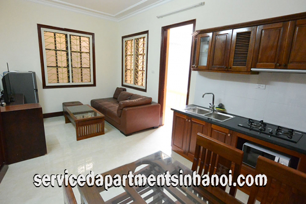 Cho thuê căn hộ 1 phòng ngủ mới rộng gần Lăng Bác 4