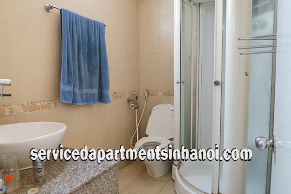 Cho thuê căn hộ dịch vụ 1 phòng ngủ Trúc Bạch giá rẻ 8