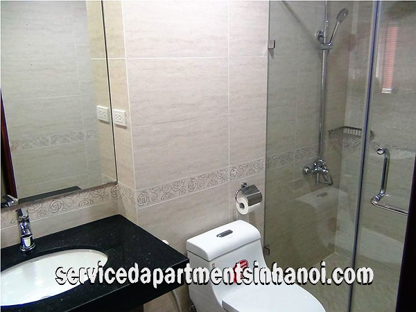 Cho thuê căn hộ 1 phòng ngủ hiện đại, thoáng sáng phố Kim Mã 7