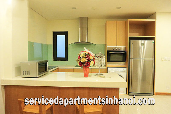 Cho thuê căn hộ 1 phòng ngủ hiện đại gần công viên nước Hồ Tây 4