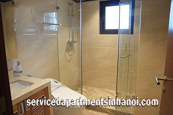 Cho thuê căn hộ 1 phòng ngủ hiện đại gần công viên nước Hồ Tây 7