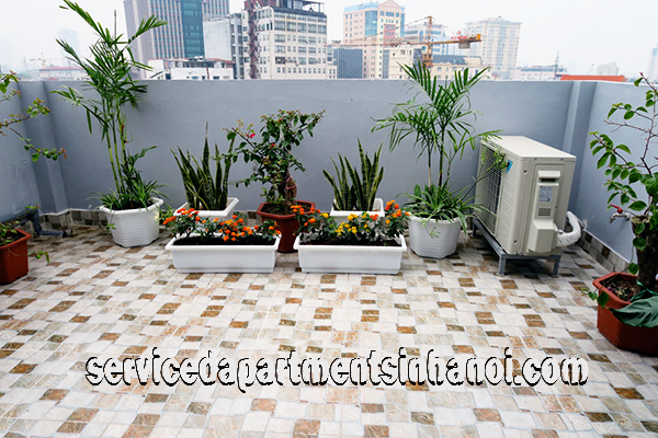 Cho thuê căn hộ 1 phòng ngủ hiện đại gần hồ Hoàng Cầu 1