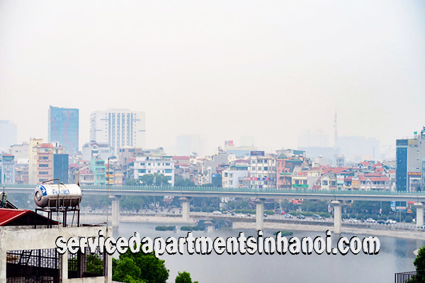 Cho thuê căn hộ 1 phòng ngủ hiện đại gần hồ Hoàng Cầu 7